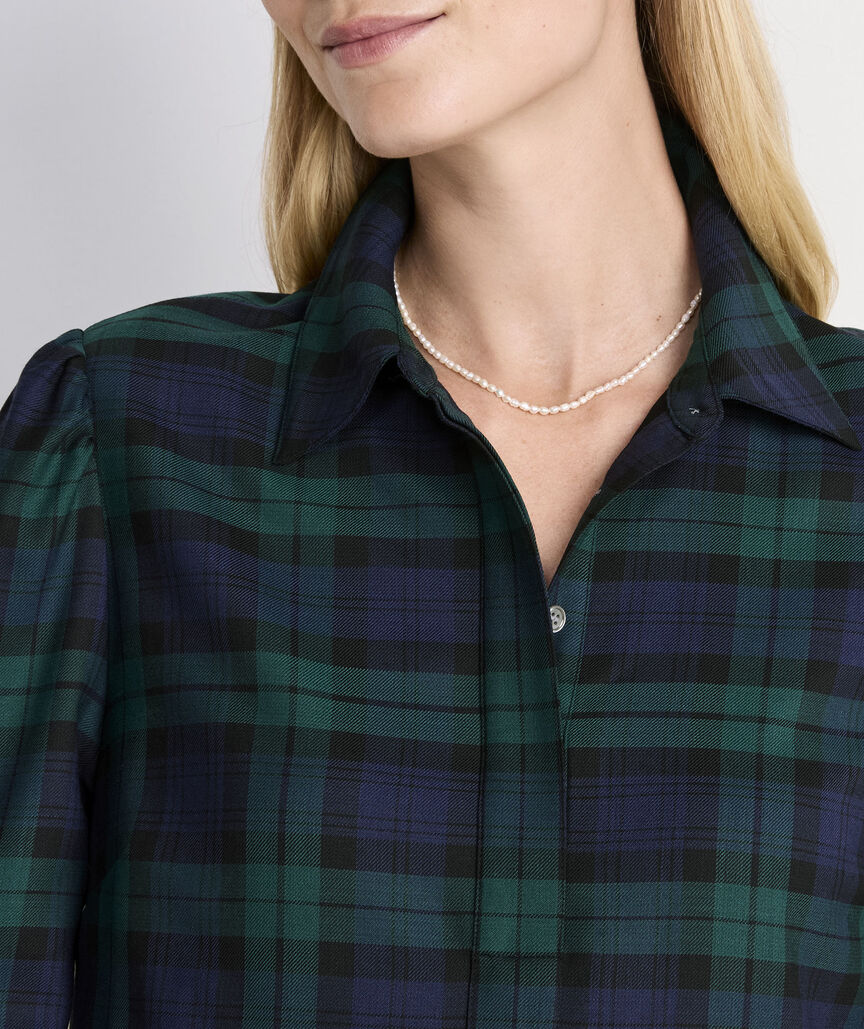 Pippa Plaid Dress- Yuletide Blackwatch