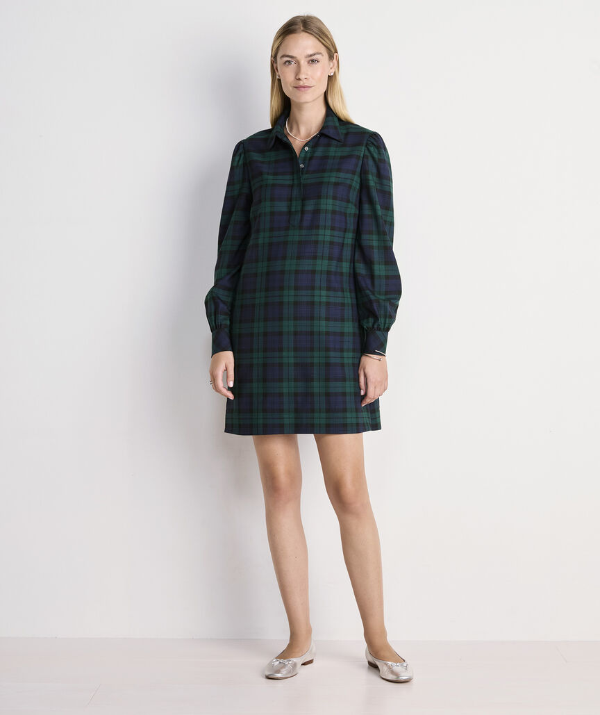 Pippa Plaid Dress- Yuletide Blackwatch