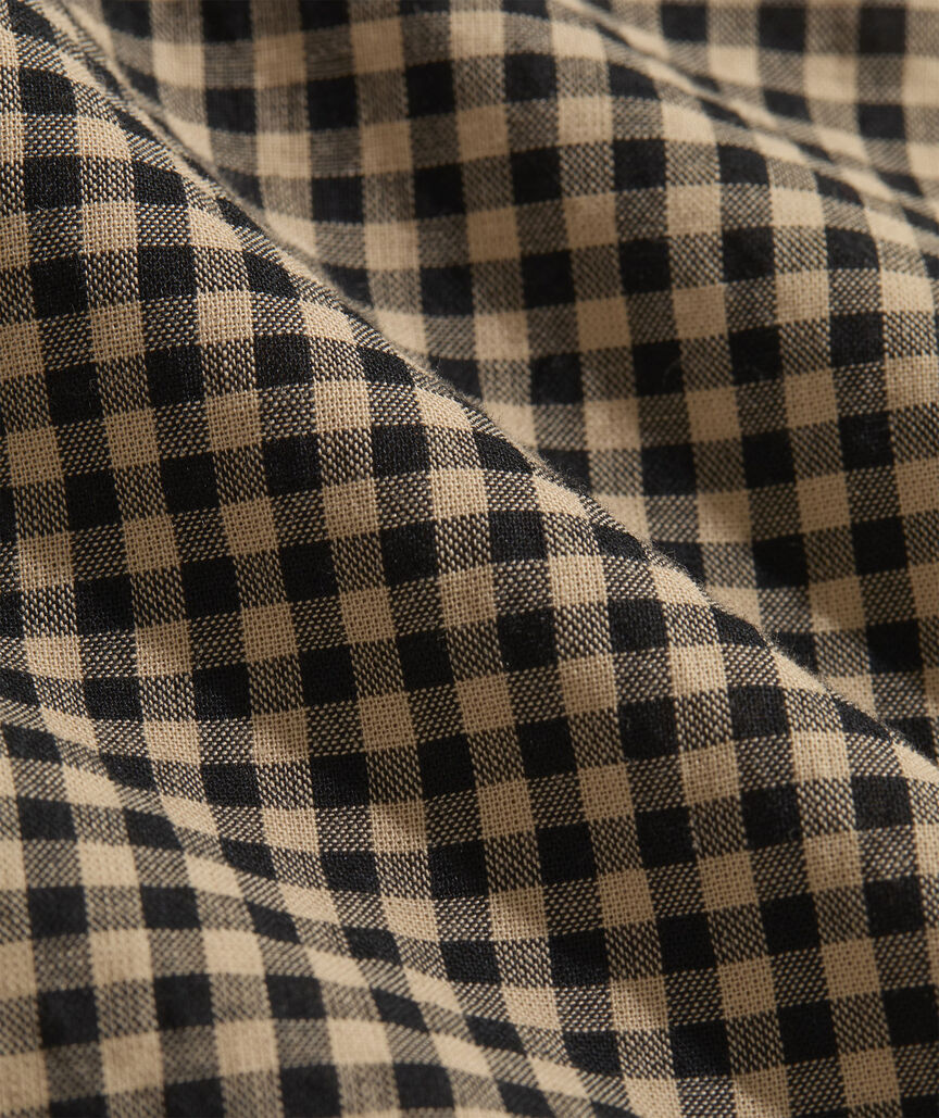 Ellen Maxi Dress - Gingham Cappuccino