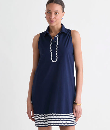 Pippa Dress - Nautical Navy