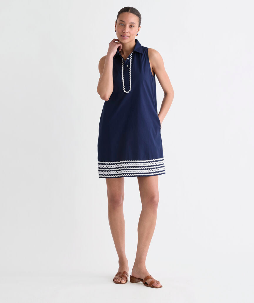 Pippa Dress - Nautical Navy