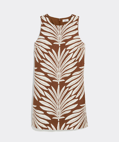 Sarah Shift Dress - Palmetto - Coconut