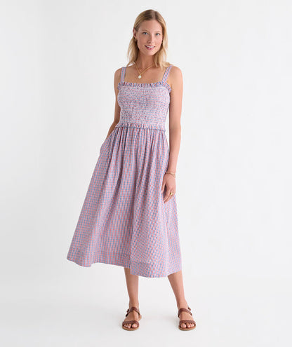 Ellen Midi Dress - Mariner