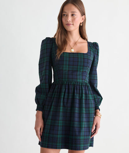 Findley Dress - Blackwatch