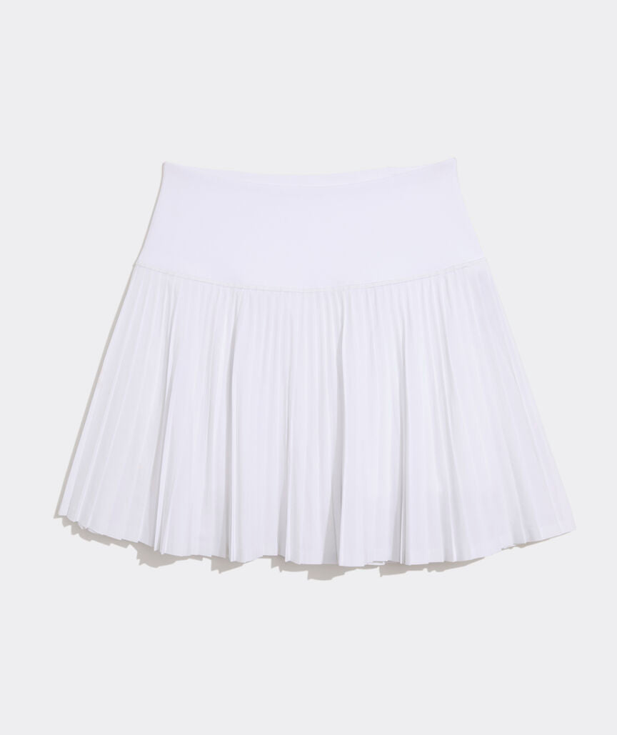 Performance SeaBreeze Pleated Skort - White Cap
