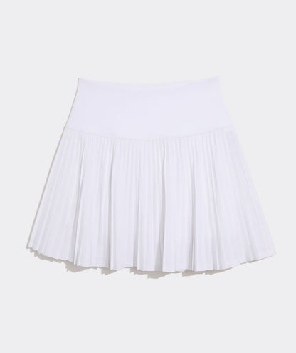Performance SeaBreeze Pleated Skort - White Cap
