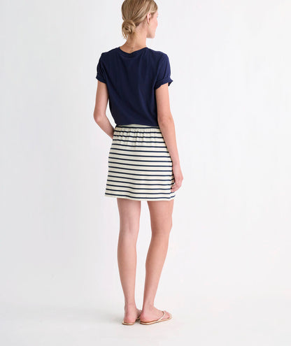 Dreamcloth® Mini Skirt - Stripe Nautical Navy