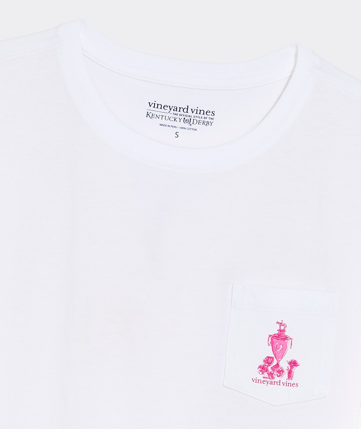 Kentucky Derby Women's Run For The Roses Scenic Short-Sleeve Pocket Tee