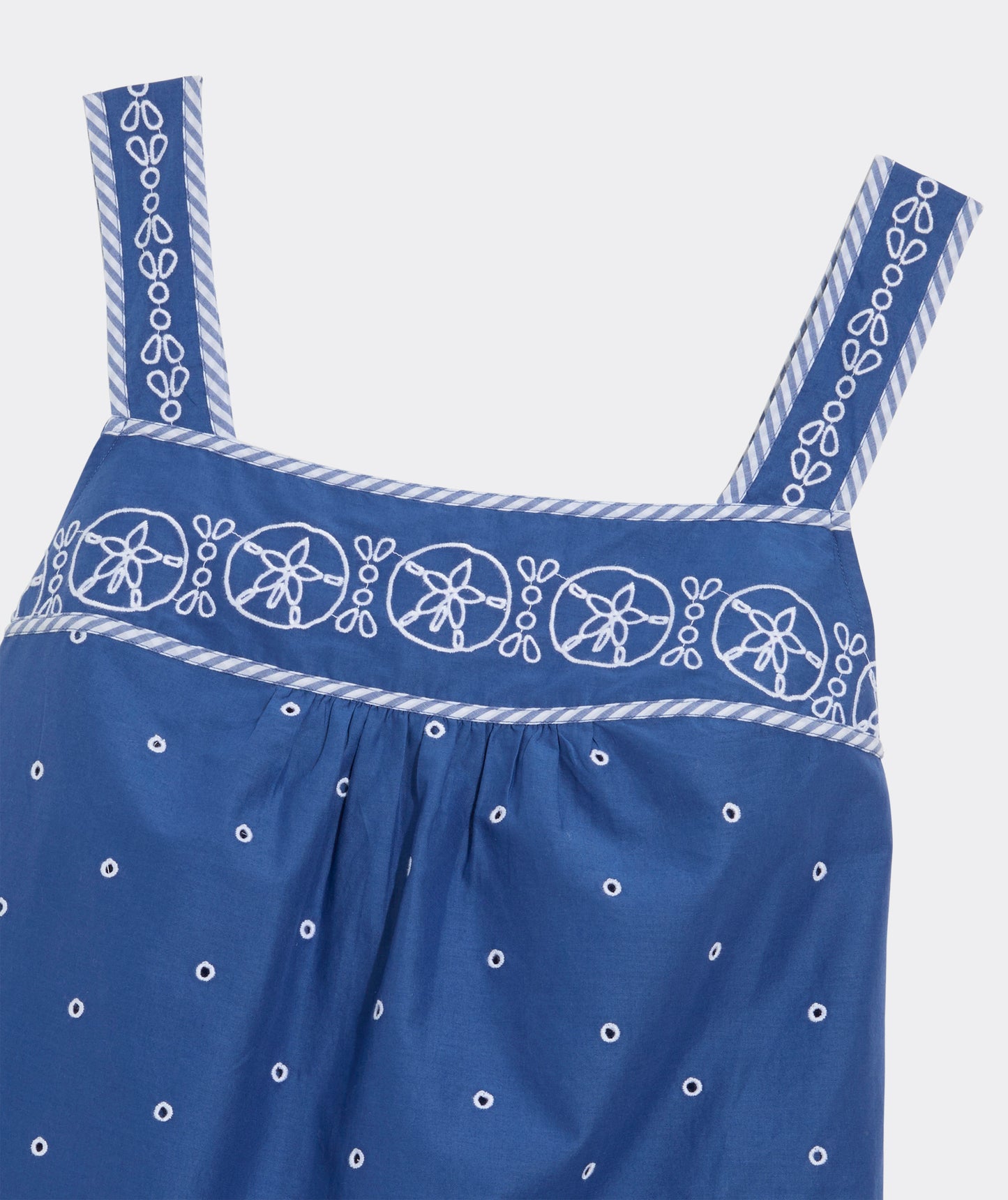 Serena Eyelet Top - Moonshine