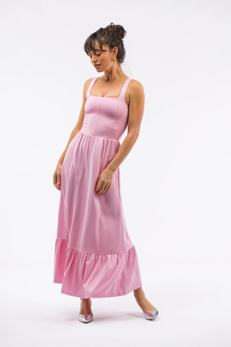 The Bernadette Dress - Light Pink