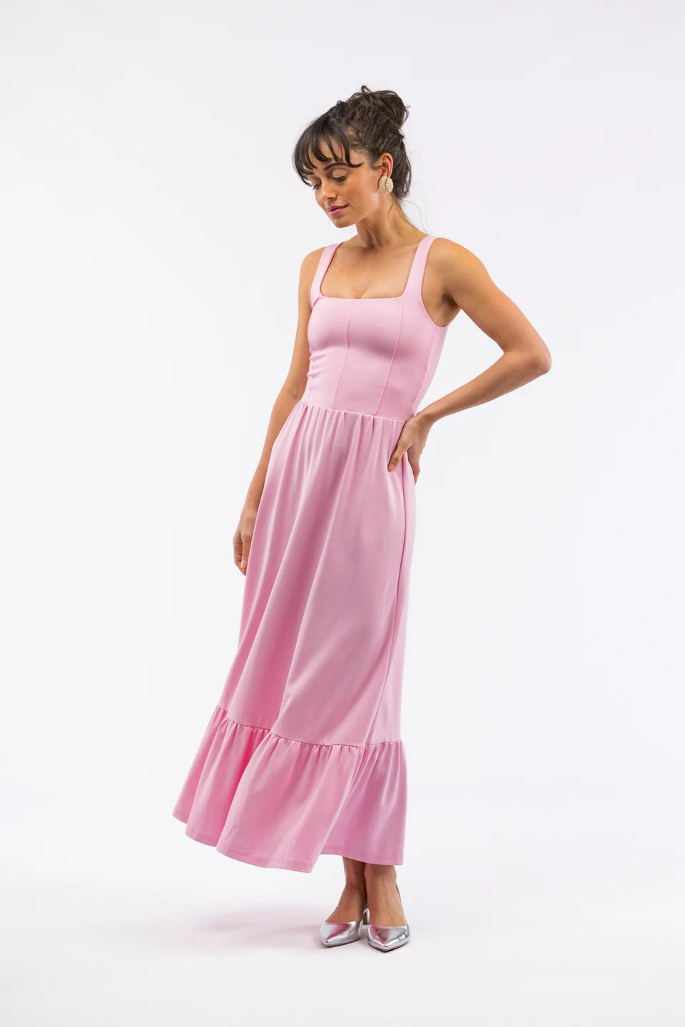 The Bernadette Dress - Light Pink