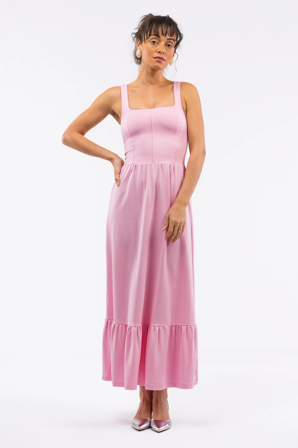 The Bernadette Dress - Light Pink