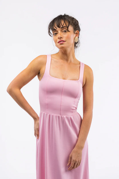 The Bernadette Dress - Light Pink