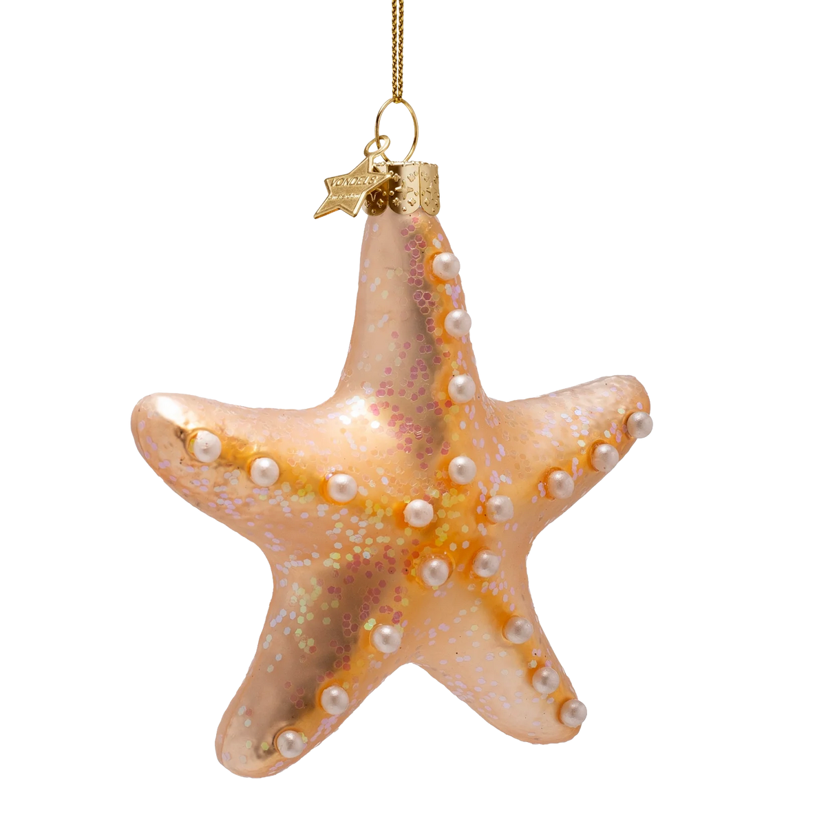 Ornament glass starfish