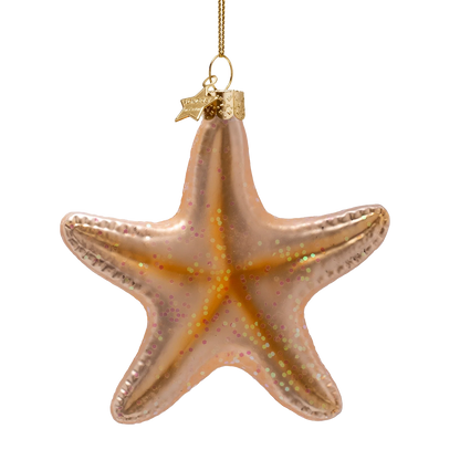 Ornament glass starfish