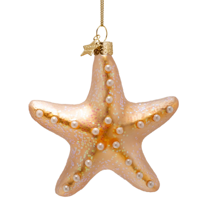 Ornament glass starfish