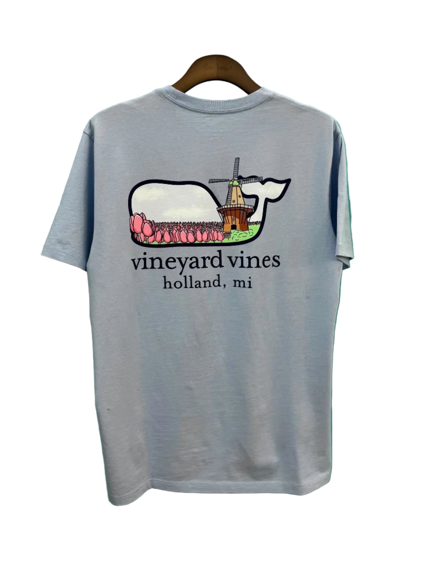 Custom Tulip Short Sleeve Tee - Jake Blue