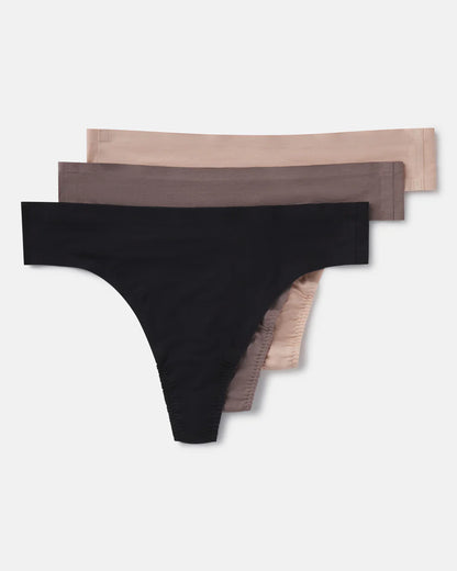 SPANXsmooth™ Fit-To-You Modal Thong 3-Pack Box