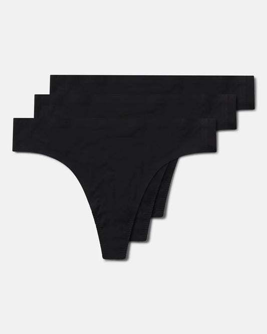 SPANXsmooth™ Fit-To-You Modal Thong 3-Pack Box