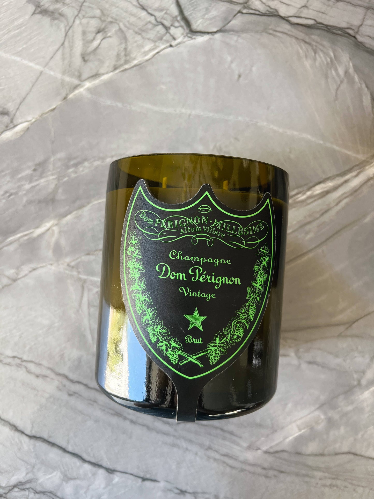 Recycled Dom Luminous Candle: Grapefruit/Mango/Vanilla