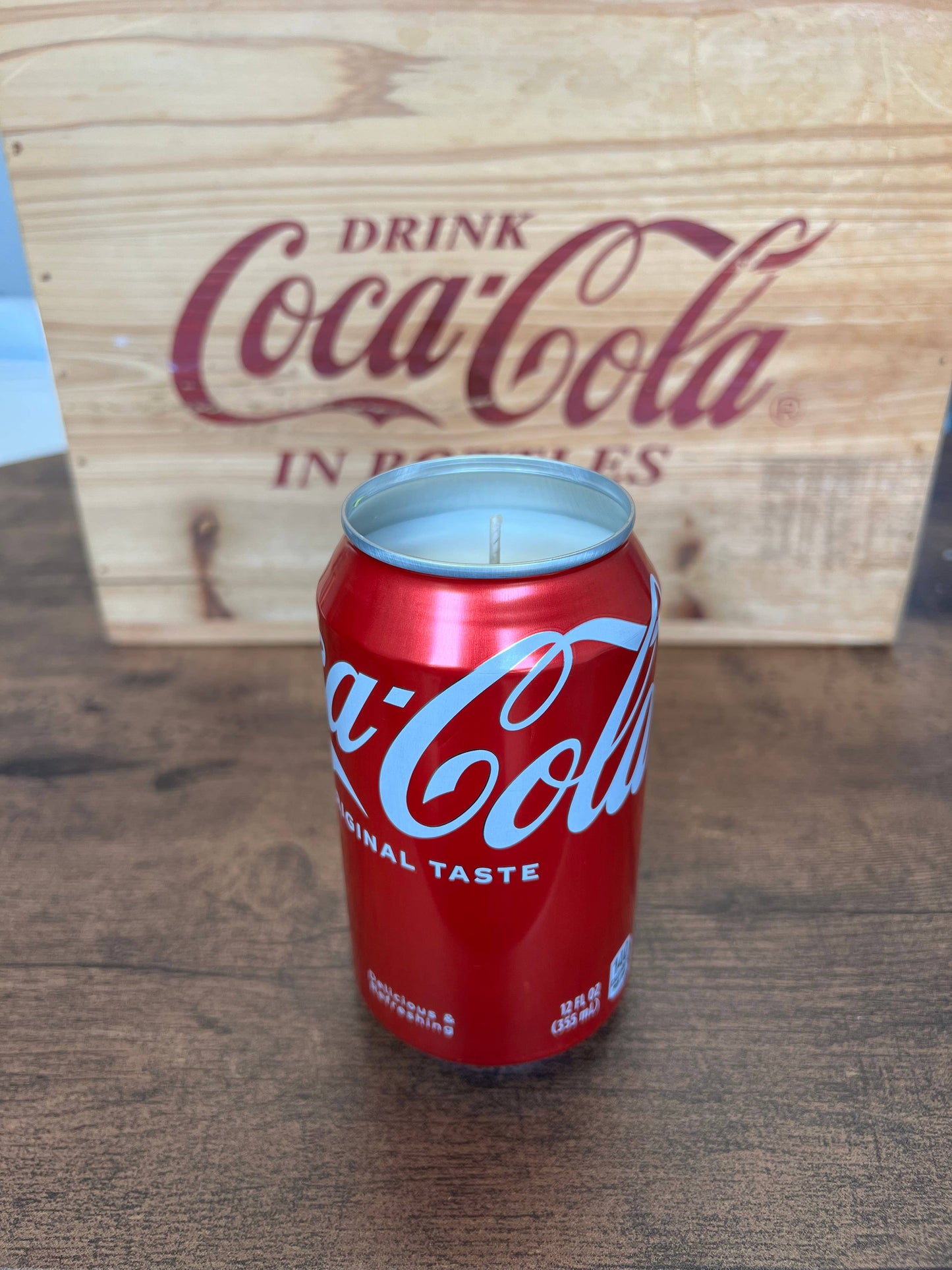 Recycled Coke Can Novelty Candle: Grapefruit/Mango/Vanilla