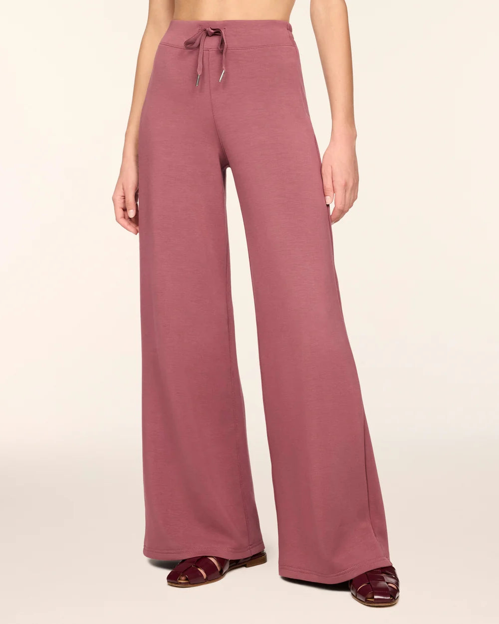 SPANX AirEssentials® Wide Leg Pant - Rum Raisin