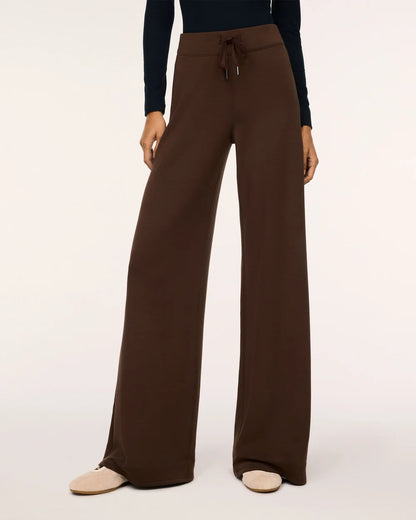 SPANX AirEssentials® Wide Leg Pant PETITE - Umber Root