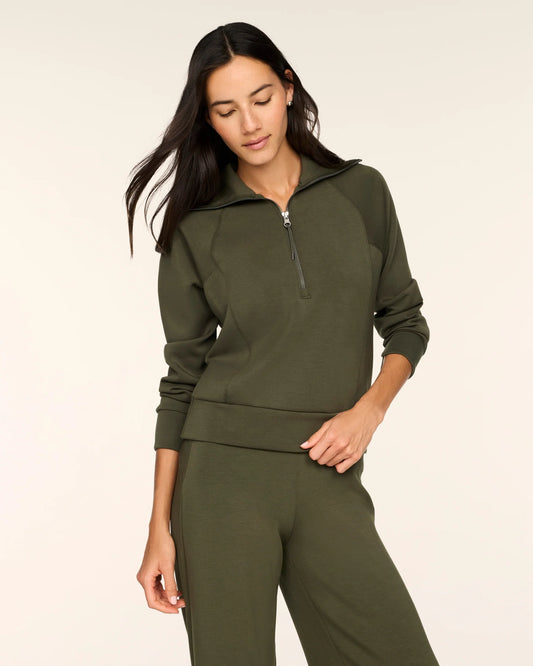 SPANX AirEssentials® Half Zip - Monstera