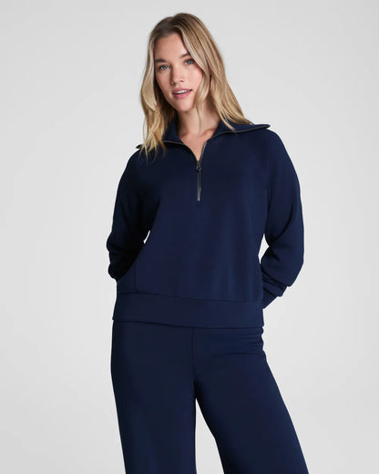 SPANX AirEssentials® Half Zip - Timeless Navy