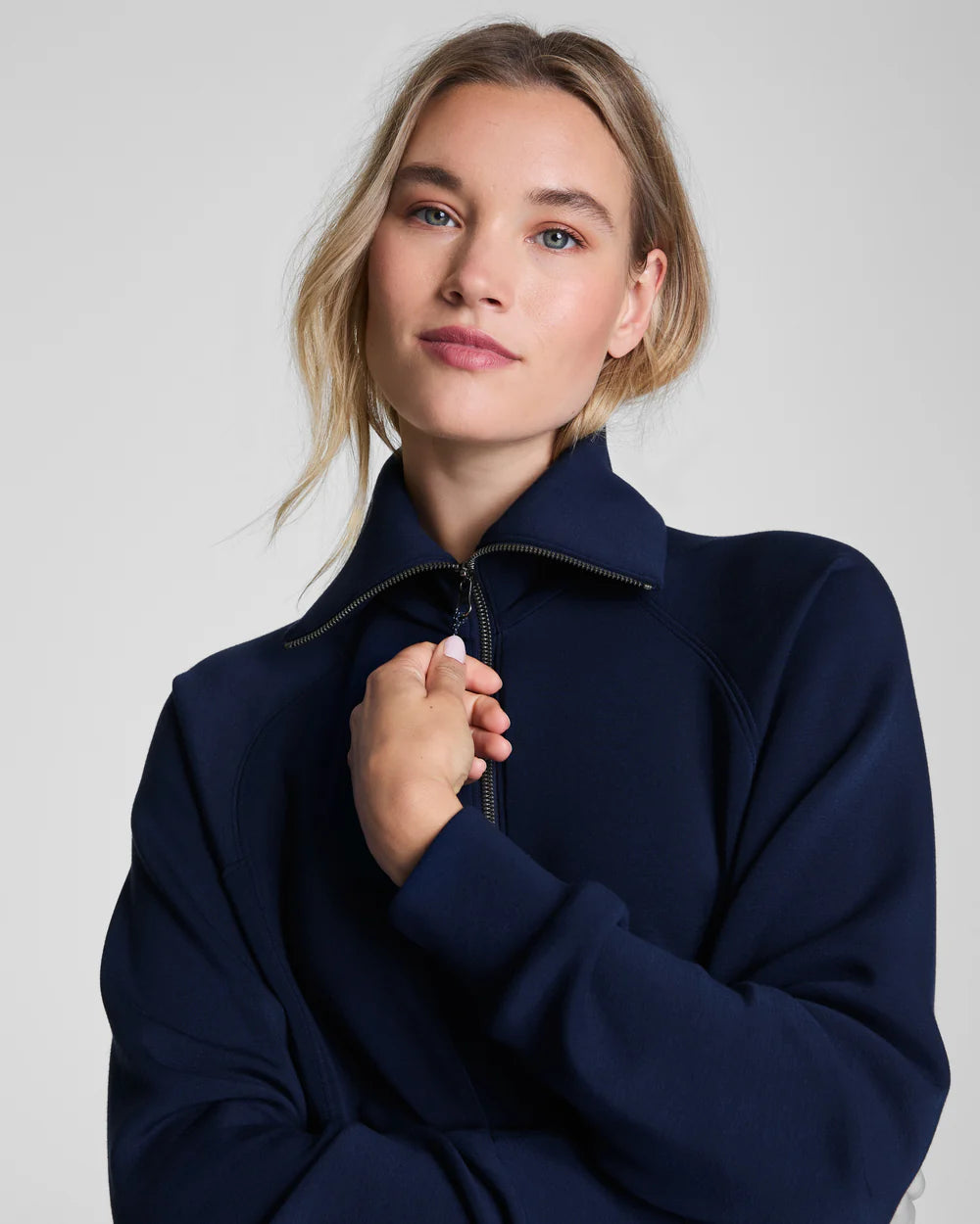 SPANX AirEssentials® Half Zip - Timeless Navy