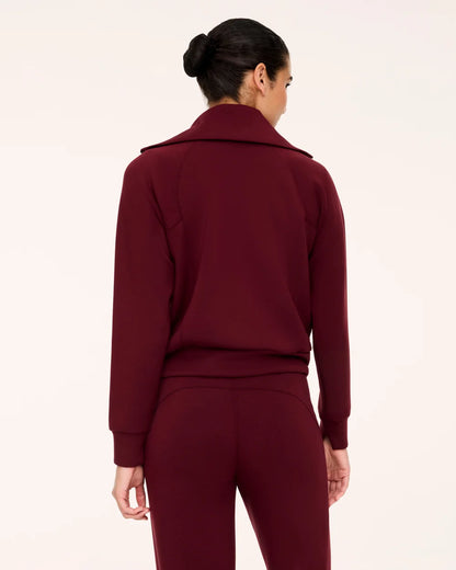 SPANX AirEssentials® Half Zip - Vino
