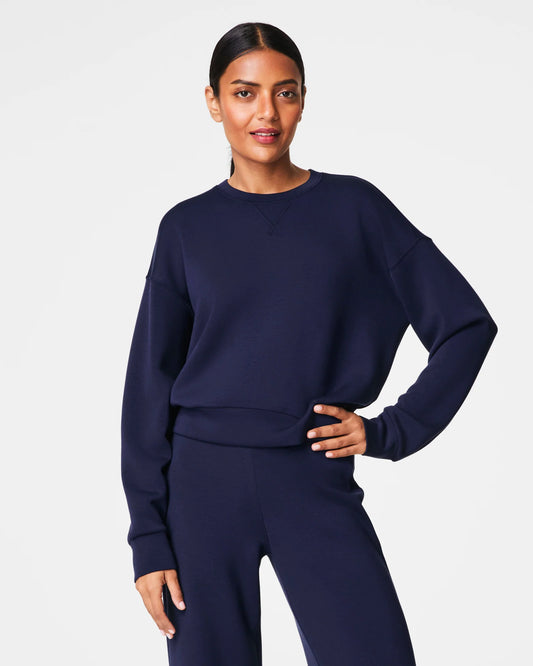 SPANX AirEssentials® Crewneck - Timeless Navy
