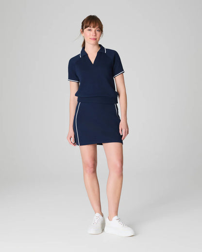SPANX® AirEssentials Pique Skort - Timeless Navy