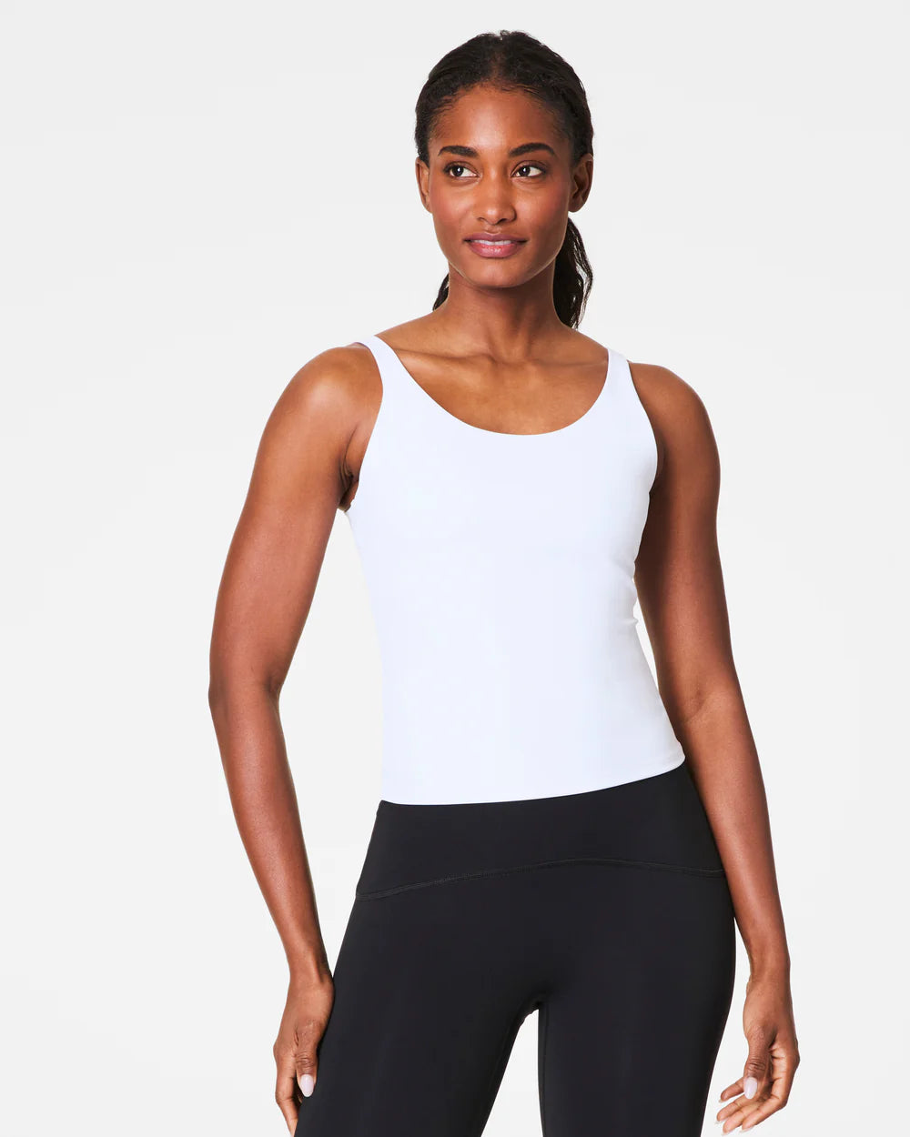 SPANX® Get Moving Shelf Tank - Vivid White