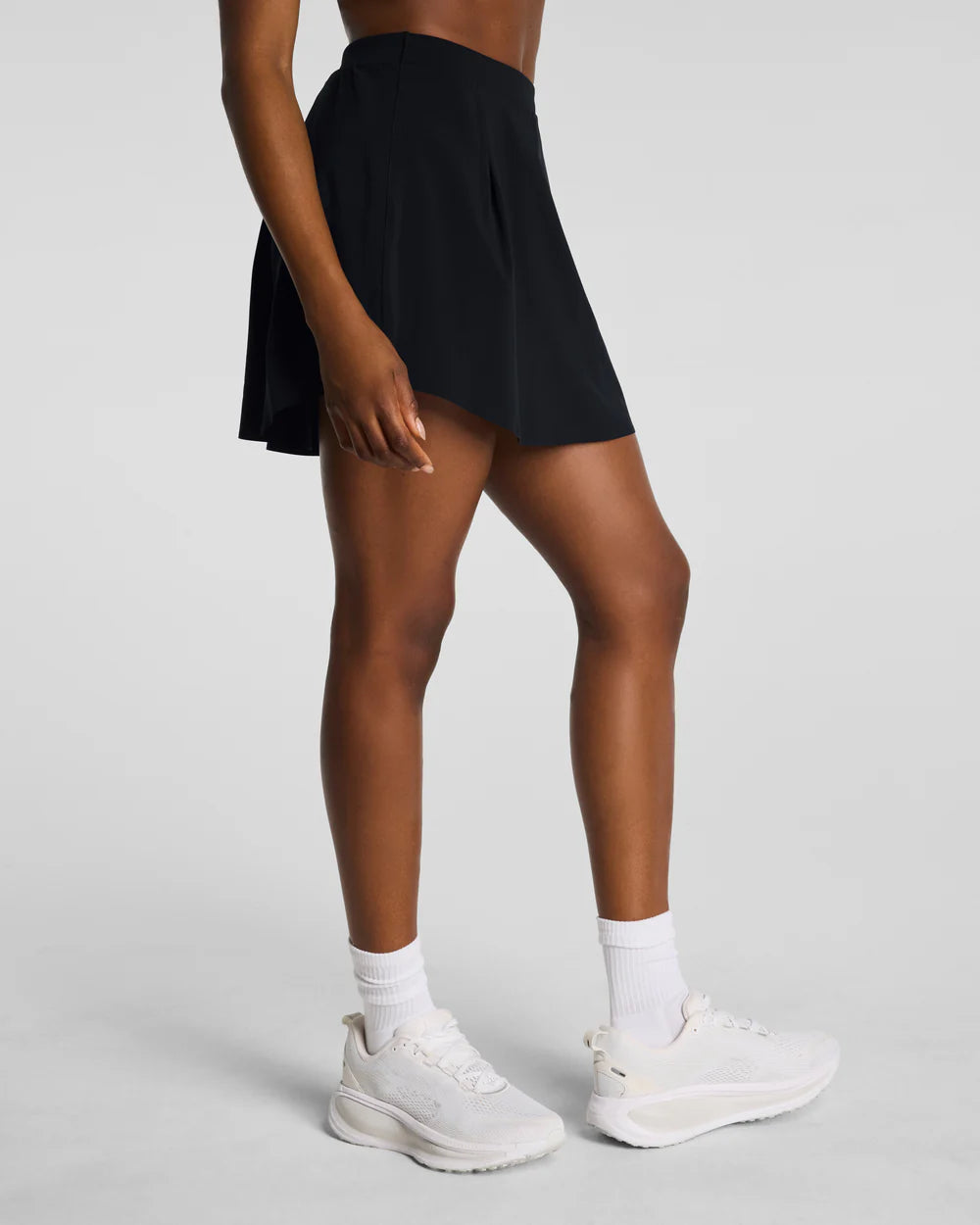 SPANXshape® BoostUp Pleated Skort, 16" - Very Black