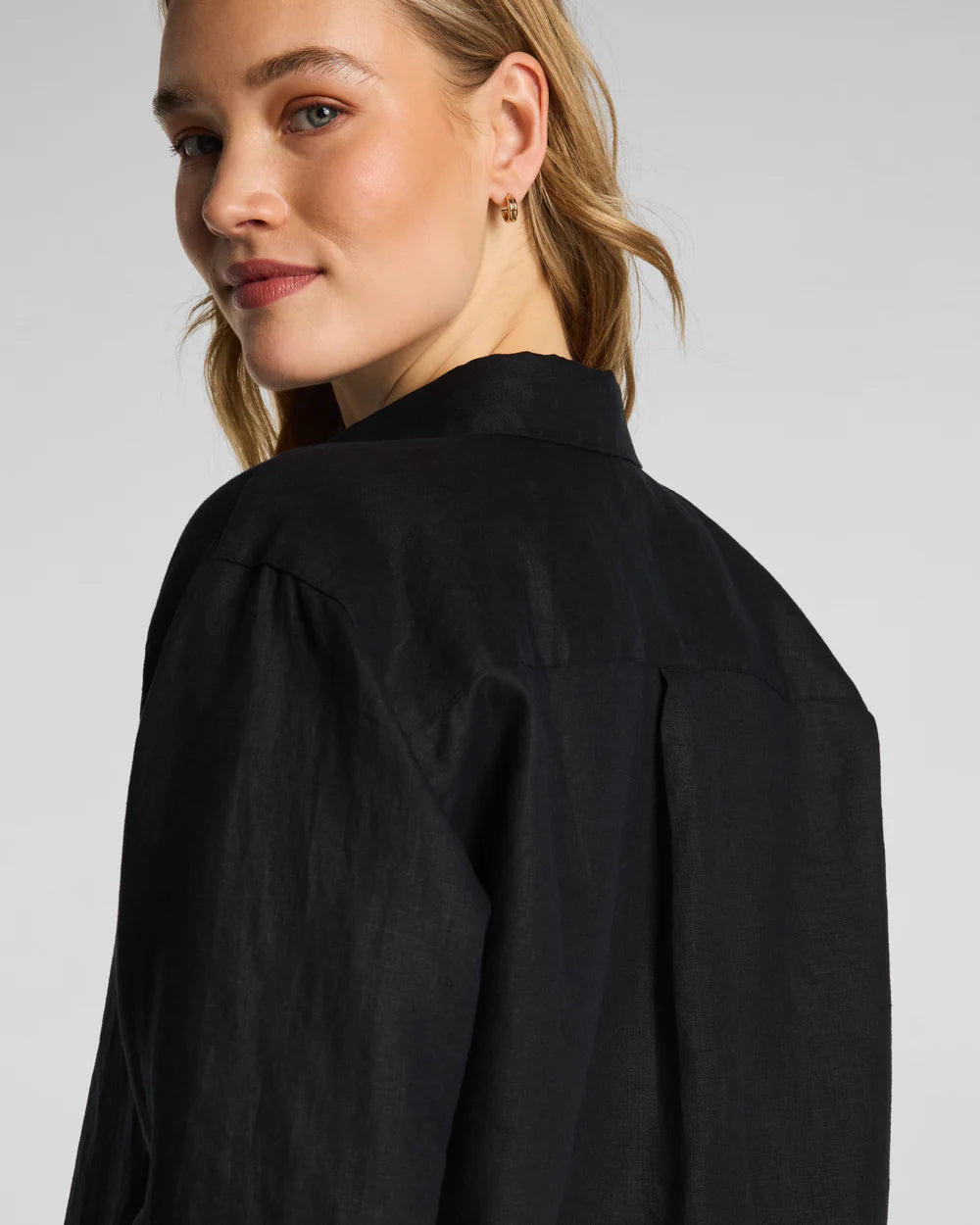 SPANX® Beach Button Down - Very Black