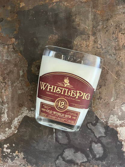 Recycled Whistle Pig Candle: Grapefruit/Mango/Vanilla