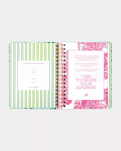 2026-2027 17 Month Large Agenda - Mint Condition Burst of Joy
