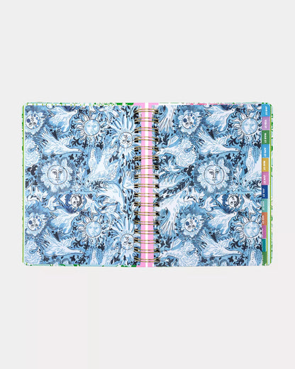 2026-2027 17 Month Large Agenda - Mint Condition Burst of Joy