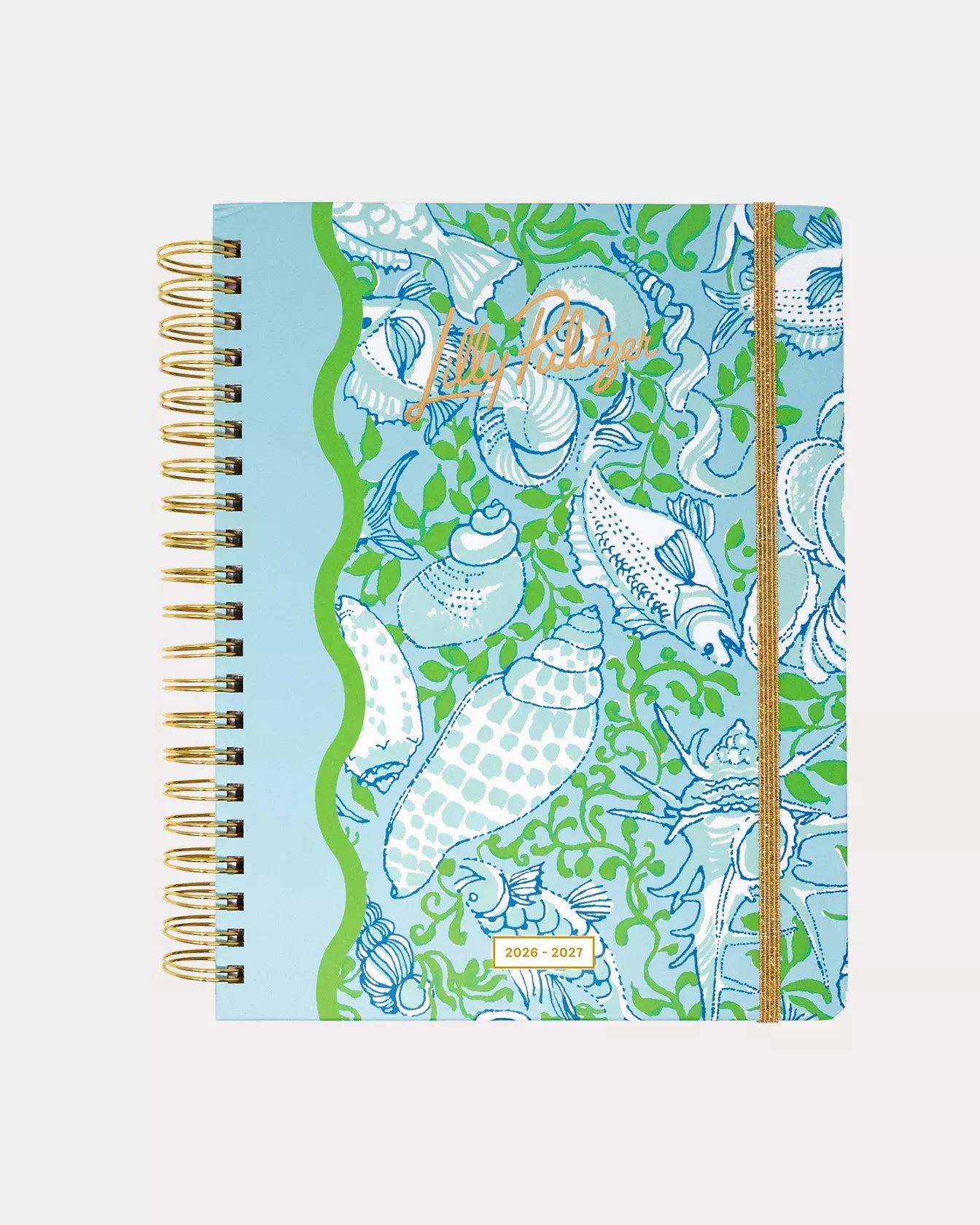 2026-2027 17 Month Jumbo Agenda - Day Dream Blue Throw Me A Line