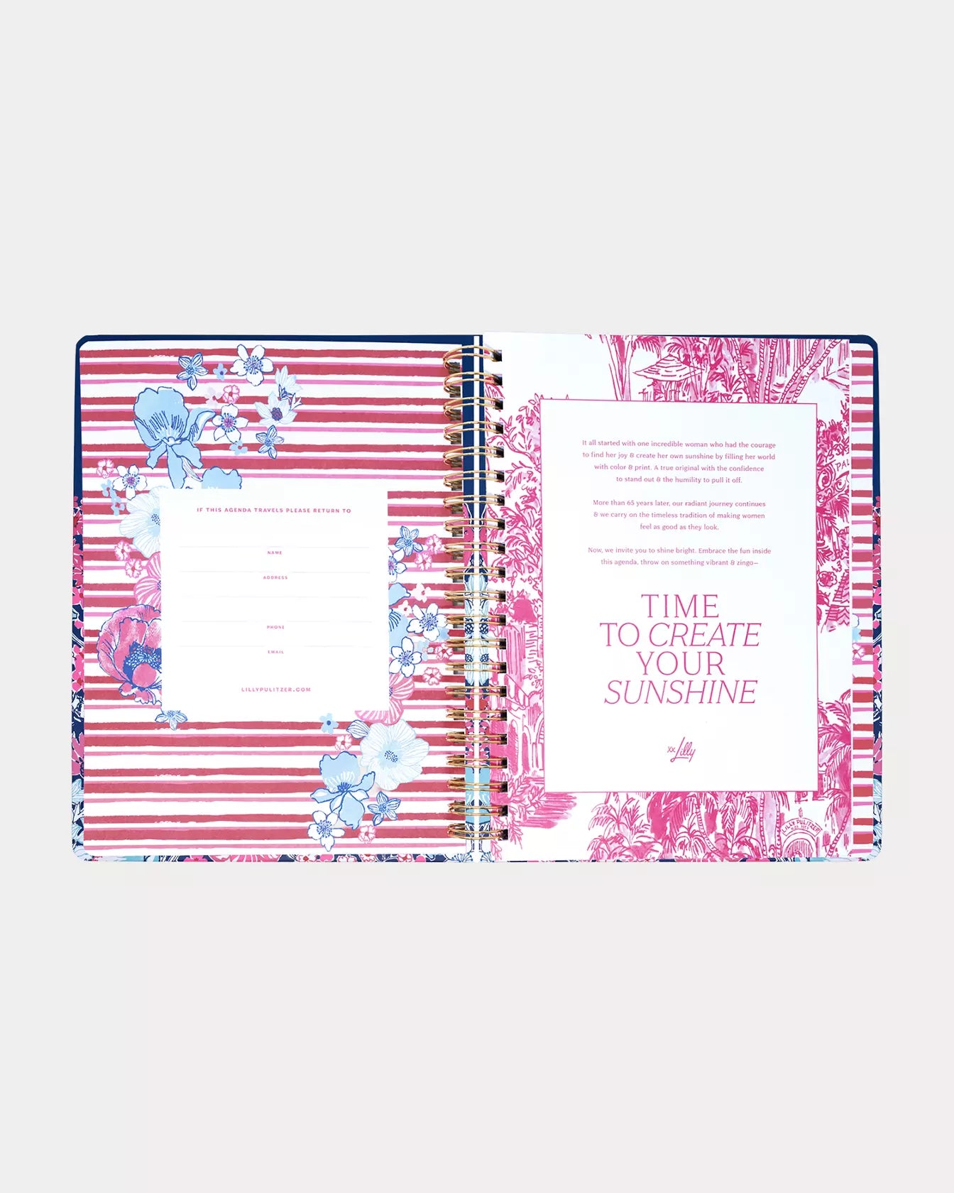 2026-2027 17 Month Jumbo Agenda - Starlight Navy In All Her Glory