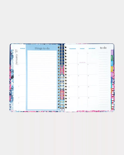 2026-2027 17 Month Jumbo Agenda - Starlight Navy In All Her Glory