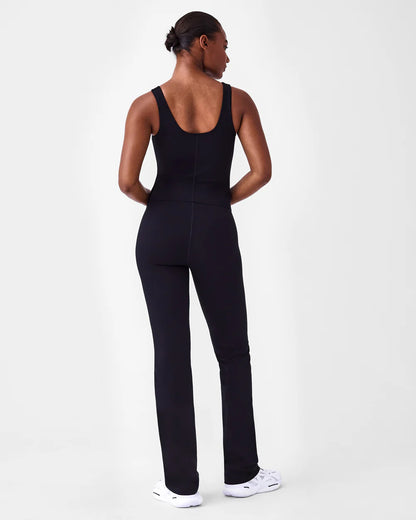 SPANXshape™ Booty Boost® Flare Jumpsuit - Very Black