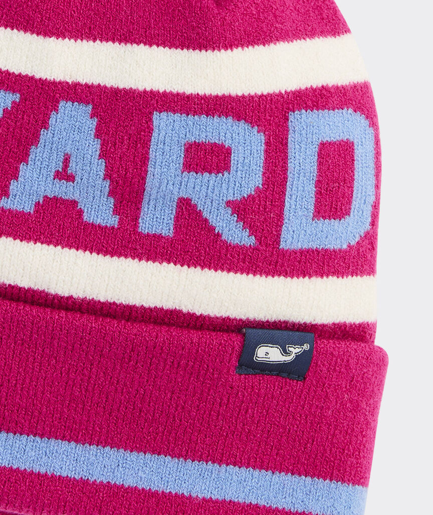 Girls' Logo Beanie - Charm Pink