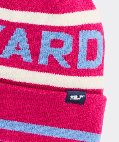 Girls' Logo Beanie - Charm Pink