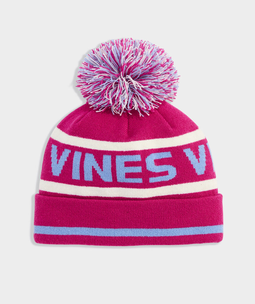 Girls' Logo Beanie - Charm Pink