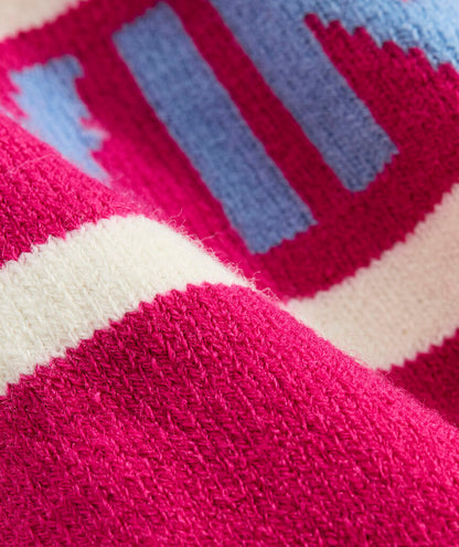 Girls' Logo Beanie - Charm Pink