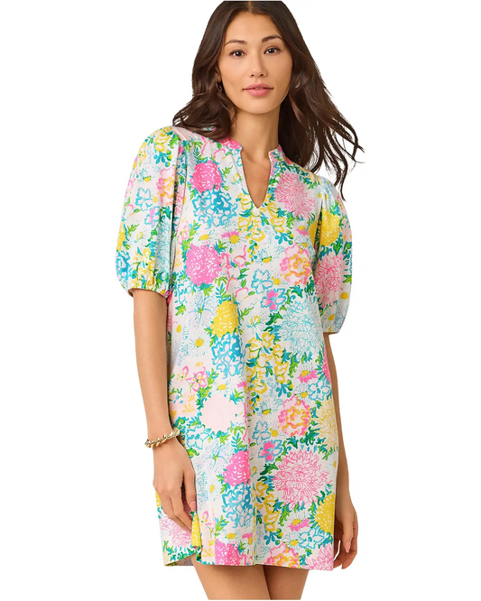 Carey Dress - Multi Lilly Garden