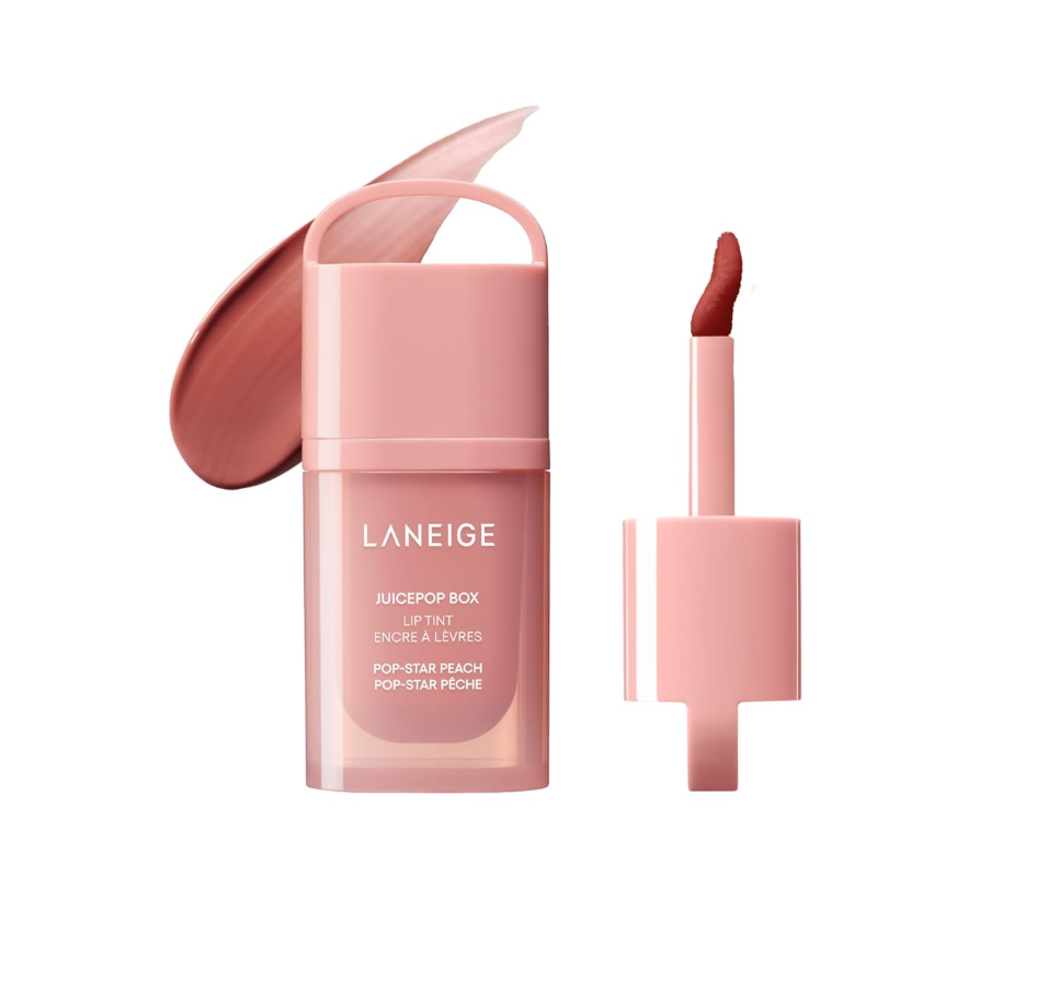 LANEIGE JuicePop Box Hydrating & Lightweight Oil Lip Tint: #1 Popstar Peach