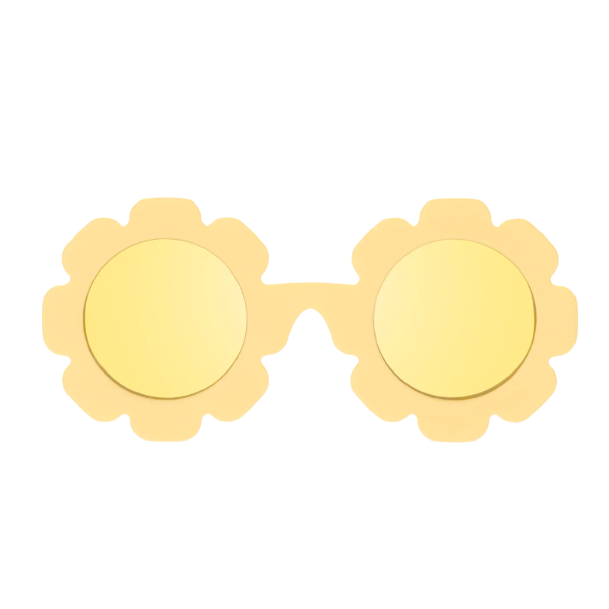 Sun Ray Flower I Yellow Polarized Mirrored Lenses: Polarized / Ages 3-5
